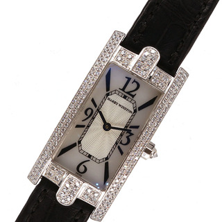 ハリーウィンストン(HARRY WINSTON)のハリーウィンストン HARRY WINSTON アヴェニューC  330/LQWL.M/D3.2 K18WG クオーツ レディース 腕時計(腕時計)