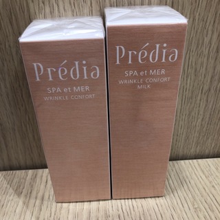 プレディア(Predia)の◆プレディア スパエメール リンクルコンフォール ミルク セット(化粧水/ローション)