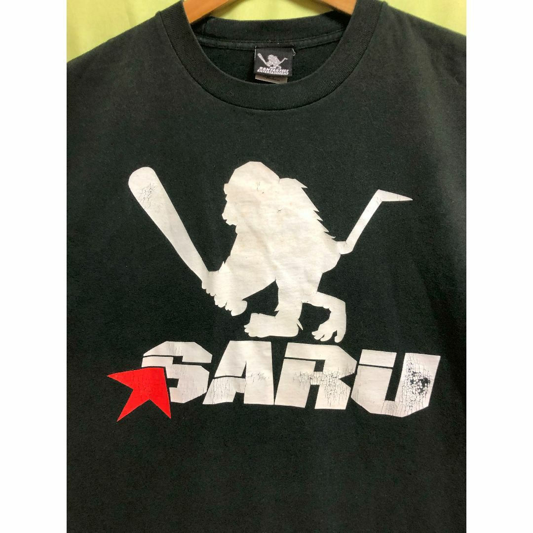 SANTASTIC!(サンタスティック)のサルSALU Tシャツサンタスティックused M井上三太 ストリートブランド メンズのトップス(Tシャツ/カットソー(半袖/袖なし))の商品写真