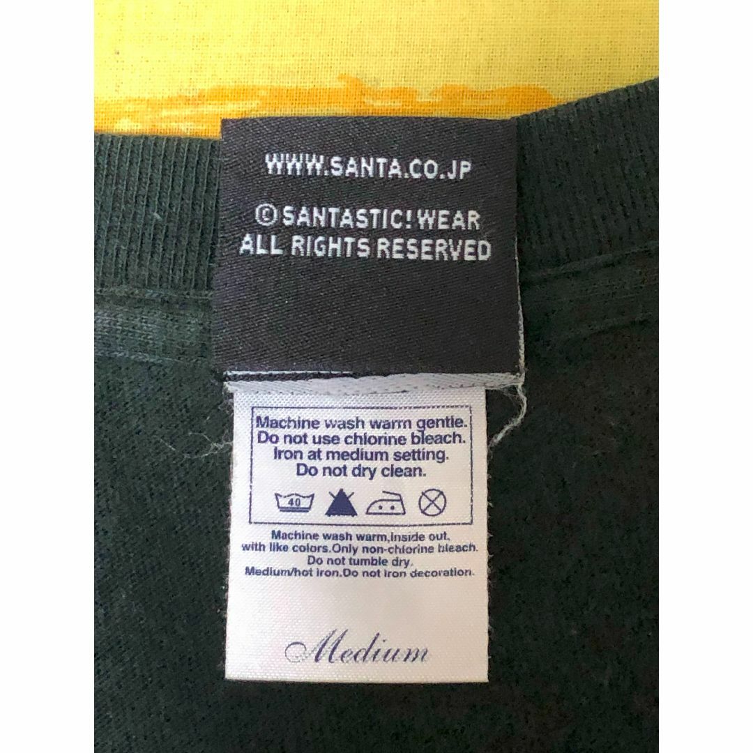 SANTASTIC! - サルSALU Tシャツサンタスティックused M井上三太 SANTASTIC! - サルSALU Tシャツサンタスティックused M井上三太