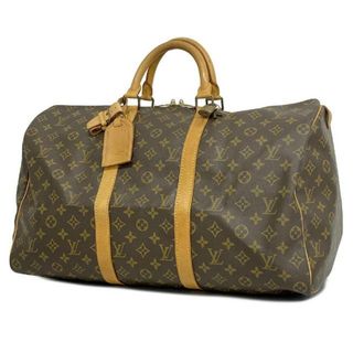 ルイヴィトン(LOUIS VUITTON)の【4fc3217】ルイヴィトン ボストンバッグ/モノグラム/キーポル50/M41426/ブラウン【中古】メンズ/レディース/ユニセックス(ボストンバッグ)