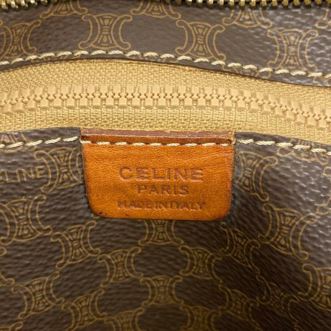 celine(セリーヌ)の★SALE 【4fc3222】セリーヌ トートバッグ/マカダム/PVC/レザー/ブラウン/ゴールド金具 【中古】 レディース レディースのバッグ(トートバッグ)の商品写真