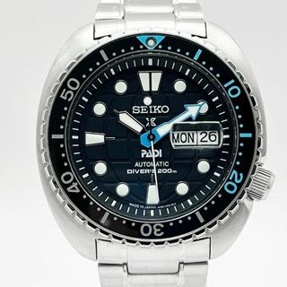 セイコー(SEIKO)の美品 セイコー プロスペックス PADI コラボ タートル SBDY093(腕時計(アナログ))