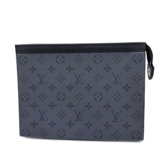 美品 LOUIS VUITTON ルイヴィトン エピ ダミエグラフィット ポシェットヴォワヤージュＭＭ ブルー レザー M62912 クラッチバッグ 限定色  メンズ 305503