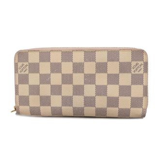 ルイヴィトン(LOUIS VUITTON)の【4fc3229】ルイヴィトン 長財布/ダミエ・アズール/ジッピーウォレット/N63503/ローズバレリーヌ【中古】レディース(財布)