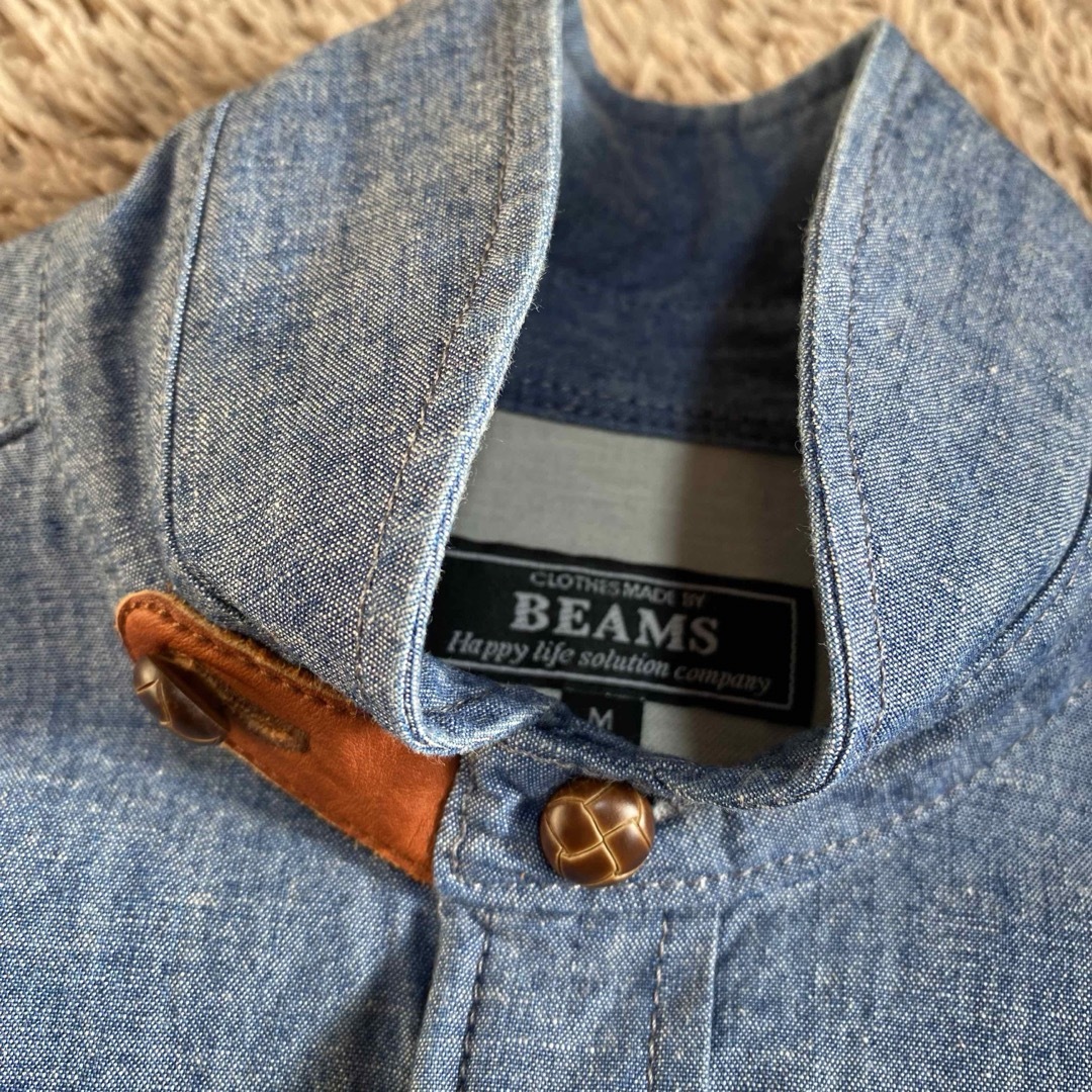 BEAMS(ビームス)の【処分特価】ビームス BEAMS インディゴ シャツ メンズのトップス(シャツ)の商品写真