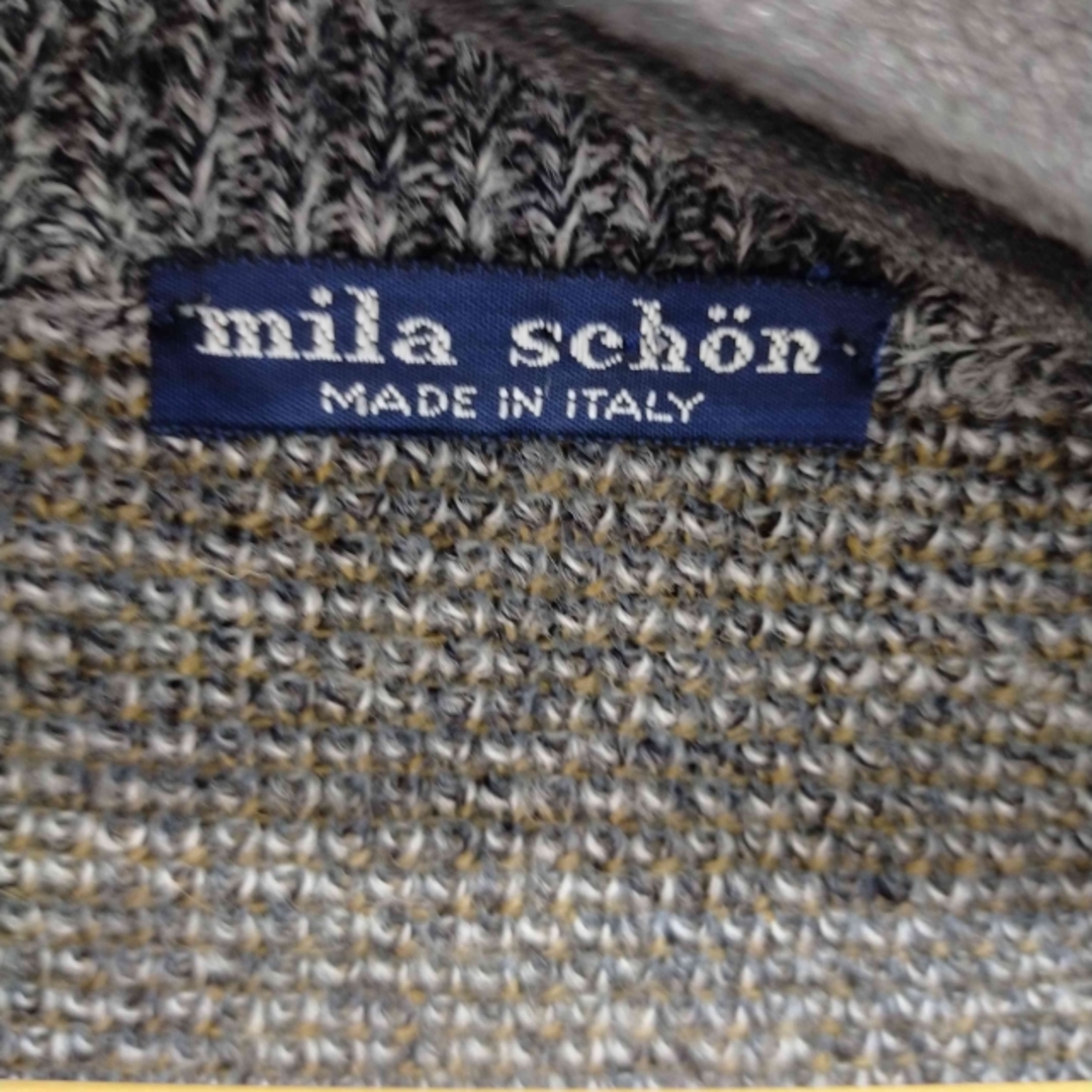 mila schon(ミラショーン)のmila schon(ミラショーン) アルパカ混 Vネック ニット メンズ メンズのトップス(ニット/セーター)の商品写真