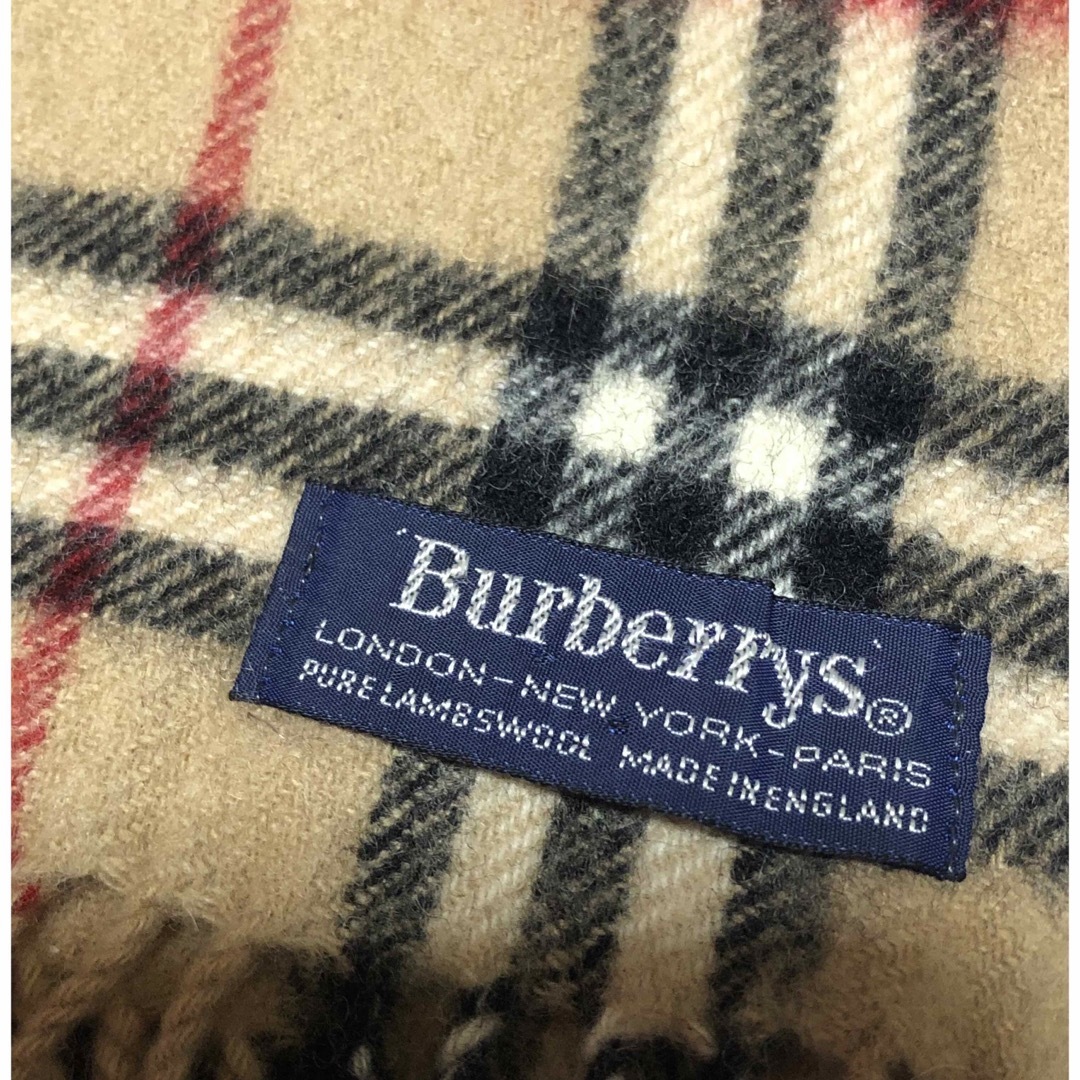 BURBERRY(バーバリー)のバーバリー　マフラー　ノバチェック　ベージュ レディースのファッション小物(マフラー/ショール)の商品写真