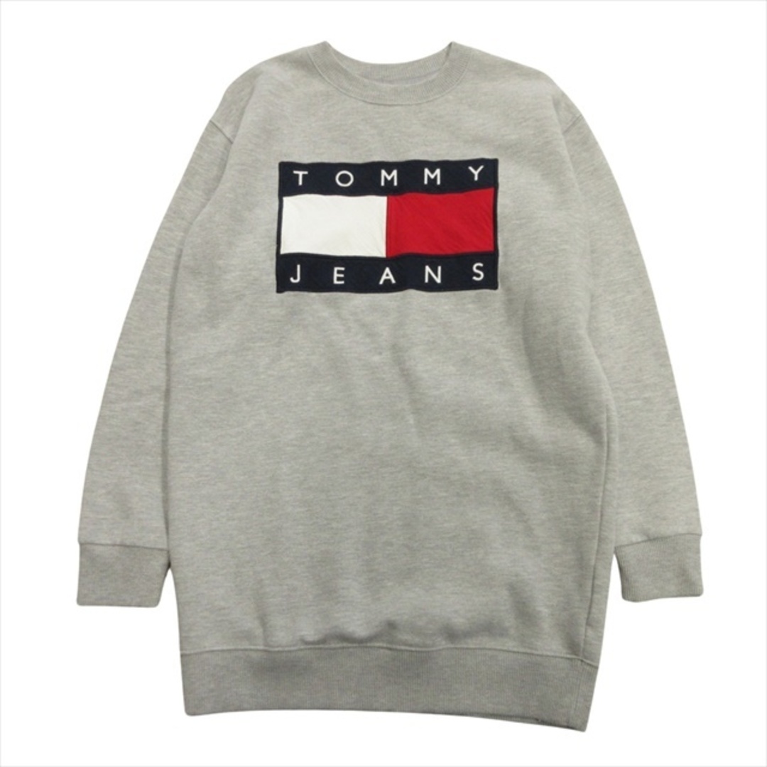 TOMMY(トミー)のトミー ジーンズ TOMMY JEANS ビッグロゴ スウェット シャツ  レディースのトップス(トレーナー/スウェット)の商品写真