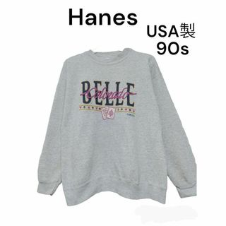 ヘインズ(Hanes)のHanes　ヘインズ　USA製　90s　スウェット　トレーナー　古着　ベル(スウェット)