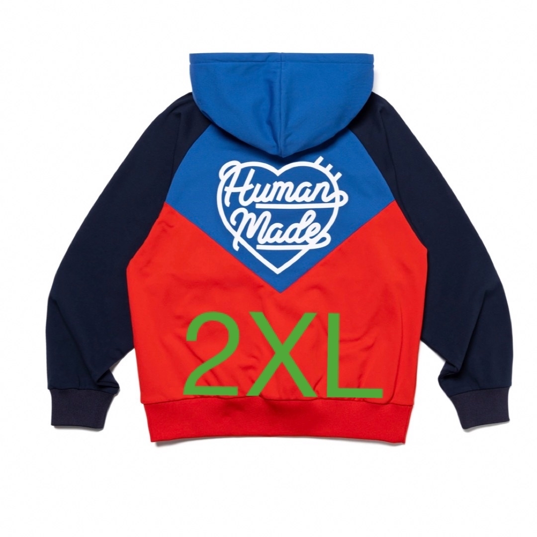 HUMAN MADE(ヒューマンメイド)のヒューマンメイド　HALF-ZIP HOODIE メンズのトップス(パーカー)の商品写真