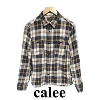 キャリー(CALEE)のcalee キャリー　チェックシャツ　M オンブレ　アメカジ(シャツ)