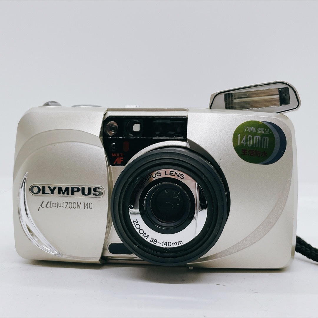 OLYMPUS(オリンパス)の【完動品】Olympus Mju μ Zoom 140 フィルムカメラ スマホ/家電/カメラのカメラ(フィルムカメラ)の商品写真