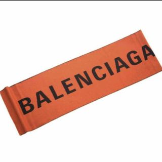 バレンシアガ(Balenciaga)の新品 BALENCIAGA バレンシアガ マフラー オレンジ(マフラー)