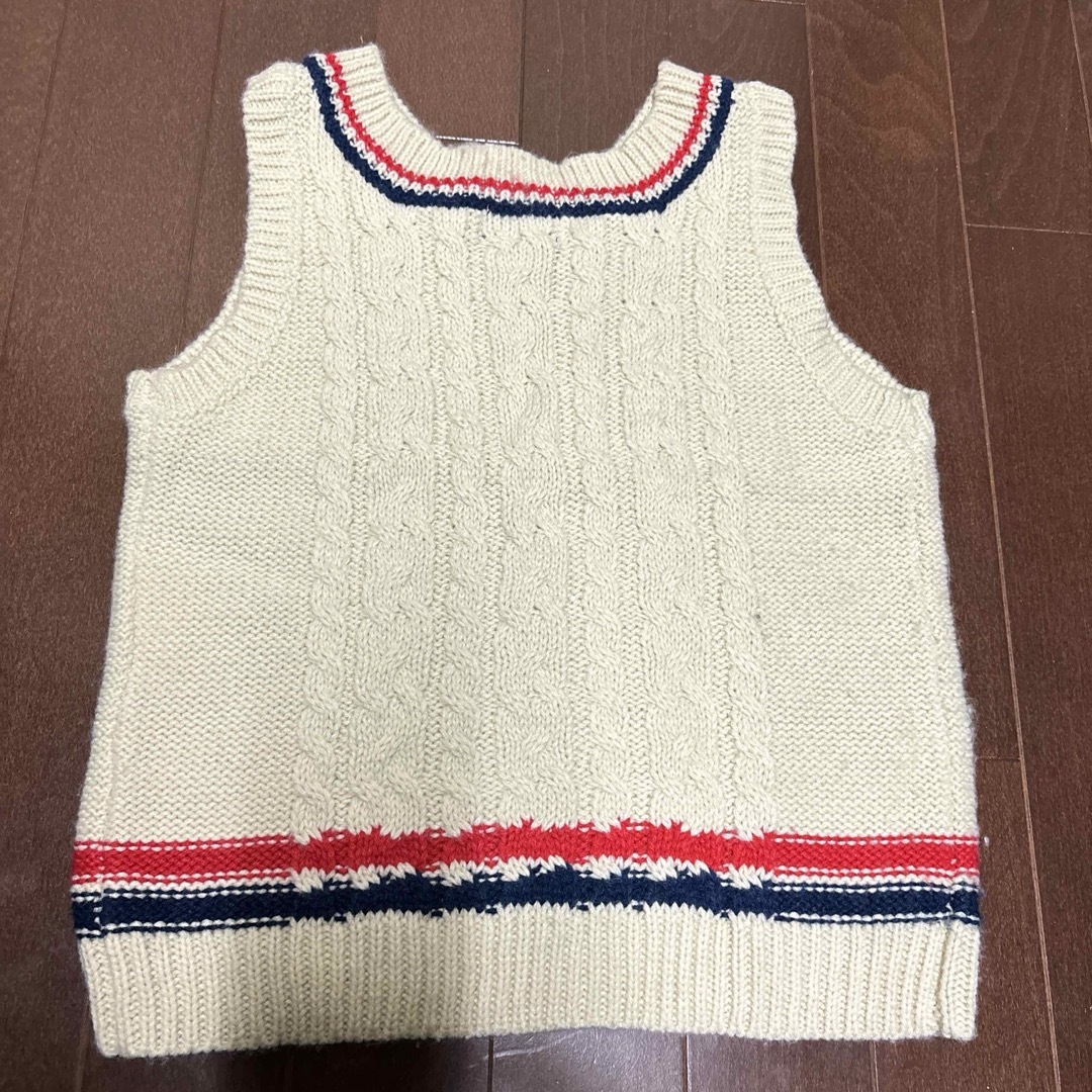 JUNK STORE(ジャンクストアー)のJUNK STORE ジャンクストアー 美品 ベスト 130、140センチ キッズ/ベビー/マタニティのキッズ服男の子用(90cm~)(その他)の商品写真