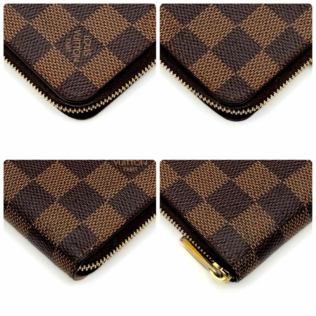 LOUIS VUITTON(ルイヴィトン)の【極美品】ルイヴィトン ダミエ ジッピー コインパース ローズバレリーヌ レディースのファッション小物(財布)の商品写真