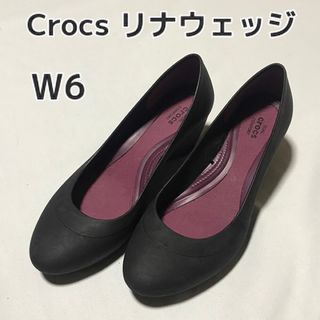 クロックス(crocs)のクロックス　ハイヒール　パンプス　リナウェッジ デュアルコンフォート 立ち仕事(ハイヒール/パンプス)