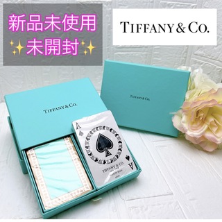 ティファニー(Tiffany & Co.)の♠︎ティファニー TIFFANY&Co. 新品未使用未開封トランプ ギフト♠︎(トランプ/UNO)