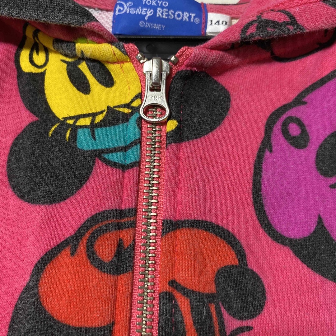Disney(ディズニー)のディズニー　パーカー　140 キッズ/ベビー/マタニティのキッズ服女の子用(90cm~)(ジャケット/上着)の商品写真