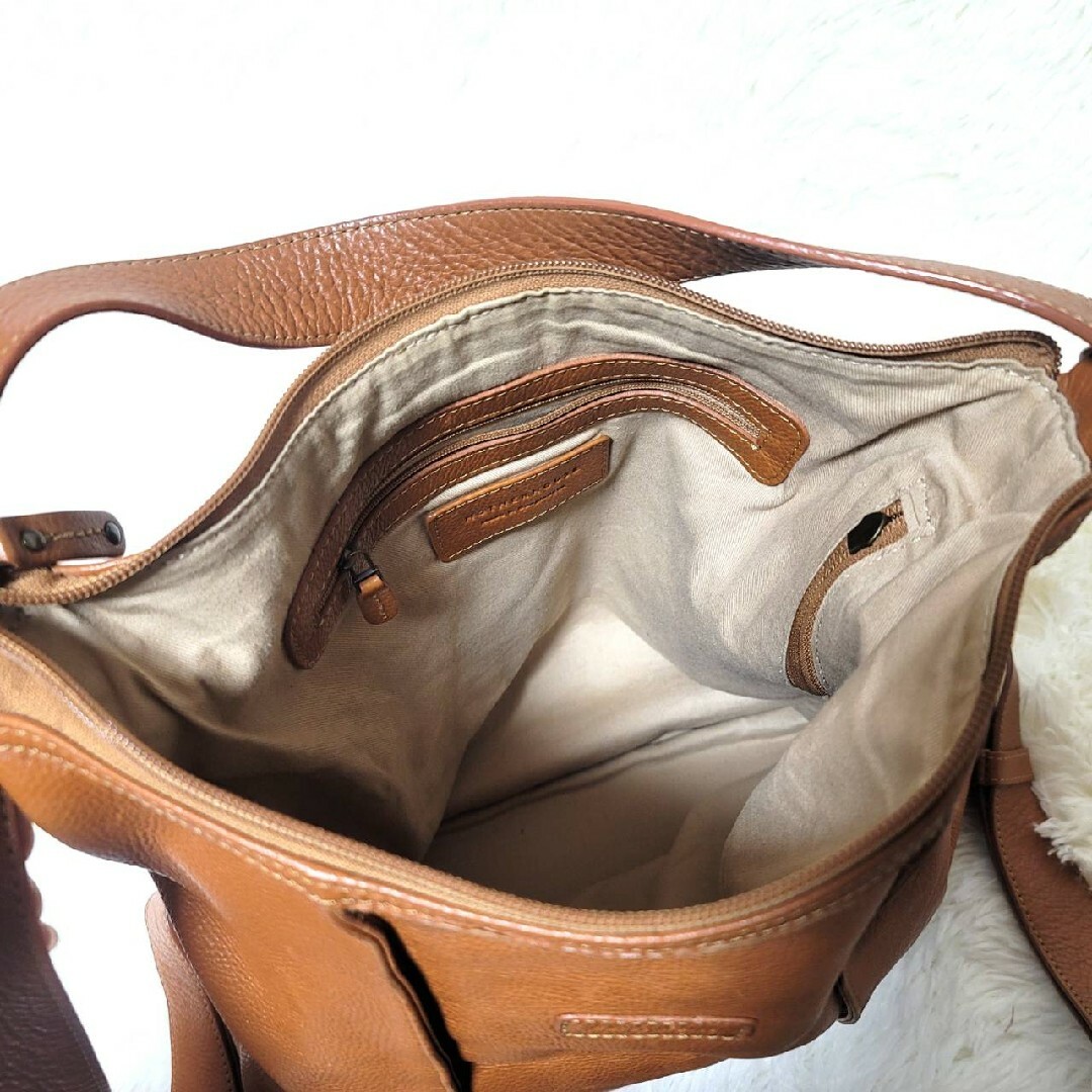 美品】マザーハウス 2way リュック ショルダーバッグ キャメル 美品】マザーハウス 2way リュック ショルダーバッグ キャメル