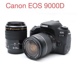 キヤノン(Canon)の一眼レフカメラ Canon EOS 9000D標準&望遠ダブルレンズセット(デジタル一眼)