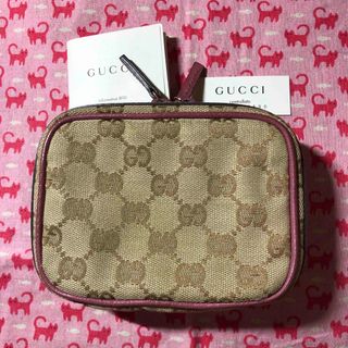 グッチ(Gucci)の⭐️グッチ　gucci    ポーチ⭐️GG柄　未使用(ポーチ)