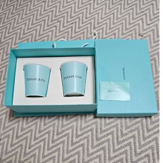 ティファニー(Tiffany & Co.)のTiffany ティファニー  ボーンチャイナ マグカップ ペーパーカップ(グラス/カップ)