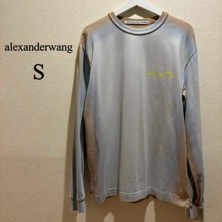 アレキサンダーワン(Alexander Wang)の【alexanderwang】アレキサンダーワン ロゴ 長袖 ロンT 希少カラー(Tシャツ/カットソー(七分/長袖))