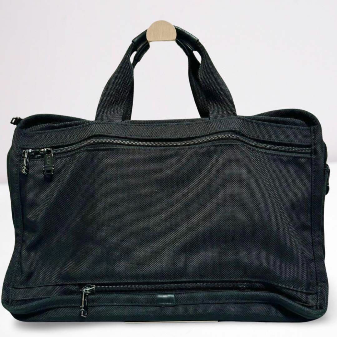 TUMI(トゥミ)のTUMI トゥミ ビジネスバッグ ブラック 黒 キャンバス A4 大容量 自立可 メンズのバッグ(ビジネスバッグ)の商品写真