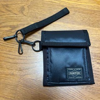 ポーター(PORTER)の【新品・未使用品】PORTER CAPSULE WALLET ブラック (折り財布)