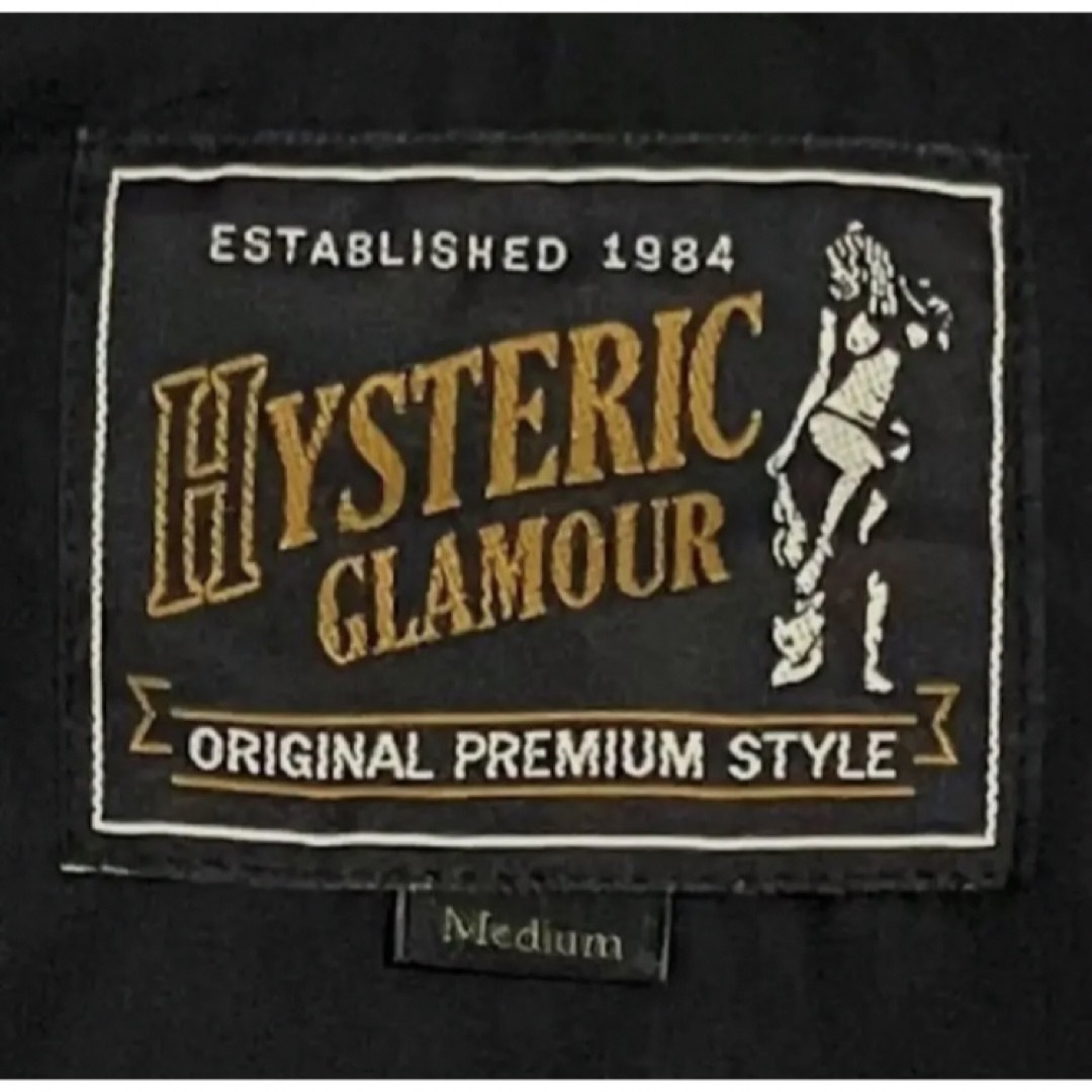 HYSTERIC GLAMOUR(ヒステリックグラマー)のHYSTERIC GLAMOUR　ヒステリックグラマー　レーシングジャケット メンズのジャケット/アウター(その他)の商品写真