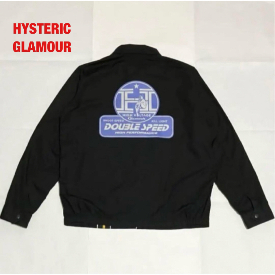 HYSTERIC GLAMOUR(ヒステリックグラマー)のHYSTERIC GLAMOUR　ヒステリックグラマー　レーシングジャケット メンズのジャケット/アウター(その他)の商品写真