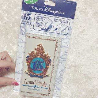 ディズニー(Disney)の♡︎ ディズニー 15周年 スマホケース ♡︎(モバイルケース/カバー)