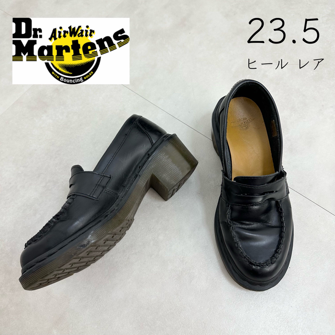 Dr.Martens(ドクターマーチン)の【Dr.Martens】ドクターマーチン コインヒールローファー 23.5 レディースの靴/シューズ(ローファー/革靴)の商品写真
