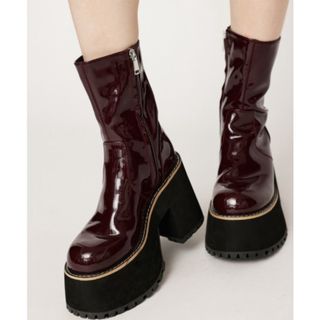 スライ(SLY)の90’s CHUNKY BOOTS ナインティズ チャンキー ブーツ 厚底(ブーツ)