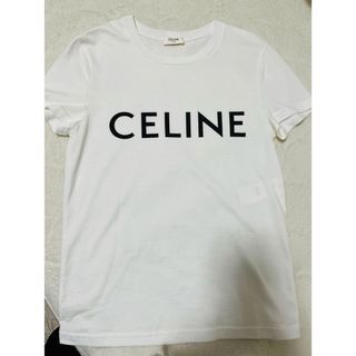 セリーヌ ロゴTシャツ Tシャツ(レディース/半袖)（ホワイト/白色系）の