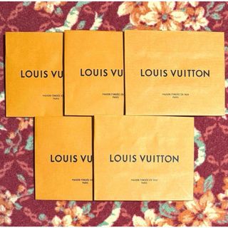 ルイヴィトン(LOUIS VUITTON)のLOUIS VUITTON ルイヴィトン ショッパー 紙袋 5枚(ショップ袋)