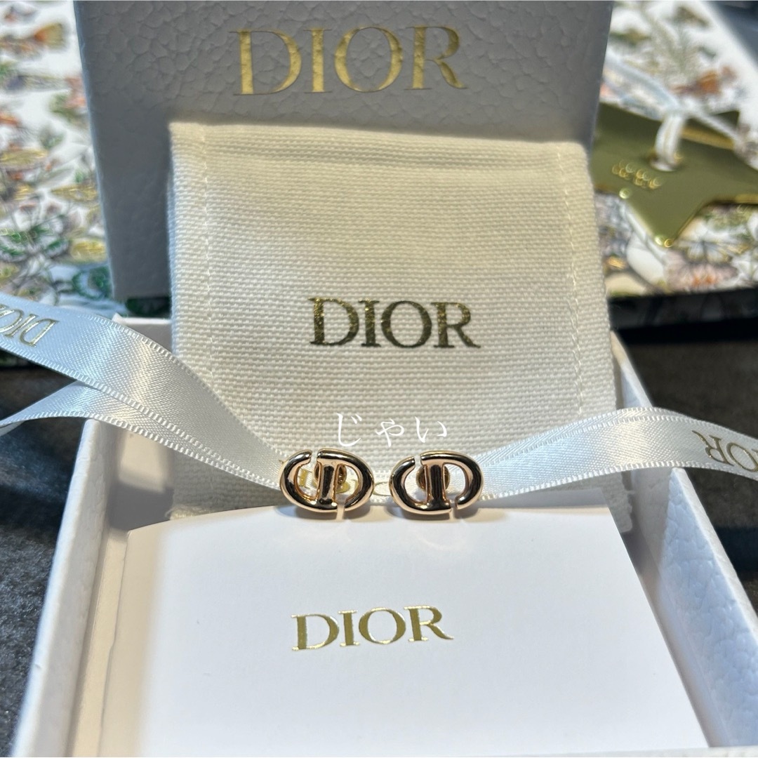 Christian Dior(クリスチャンディオール)のディオール CD Navy スタッドピアス レディースのアクセサリー(ピアス)の商品写真