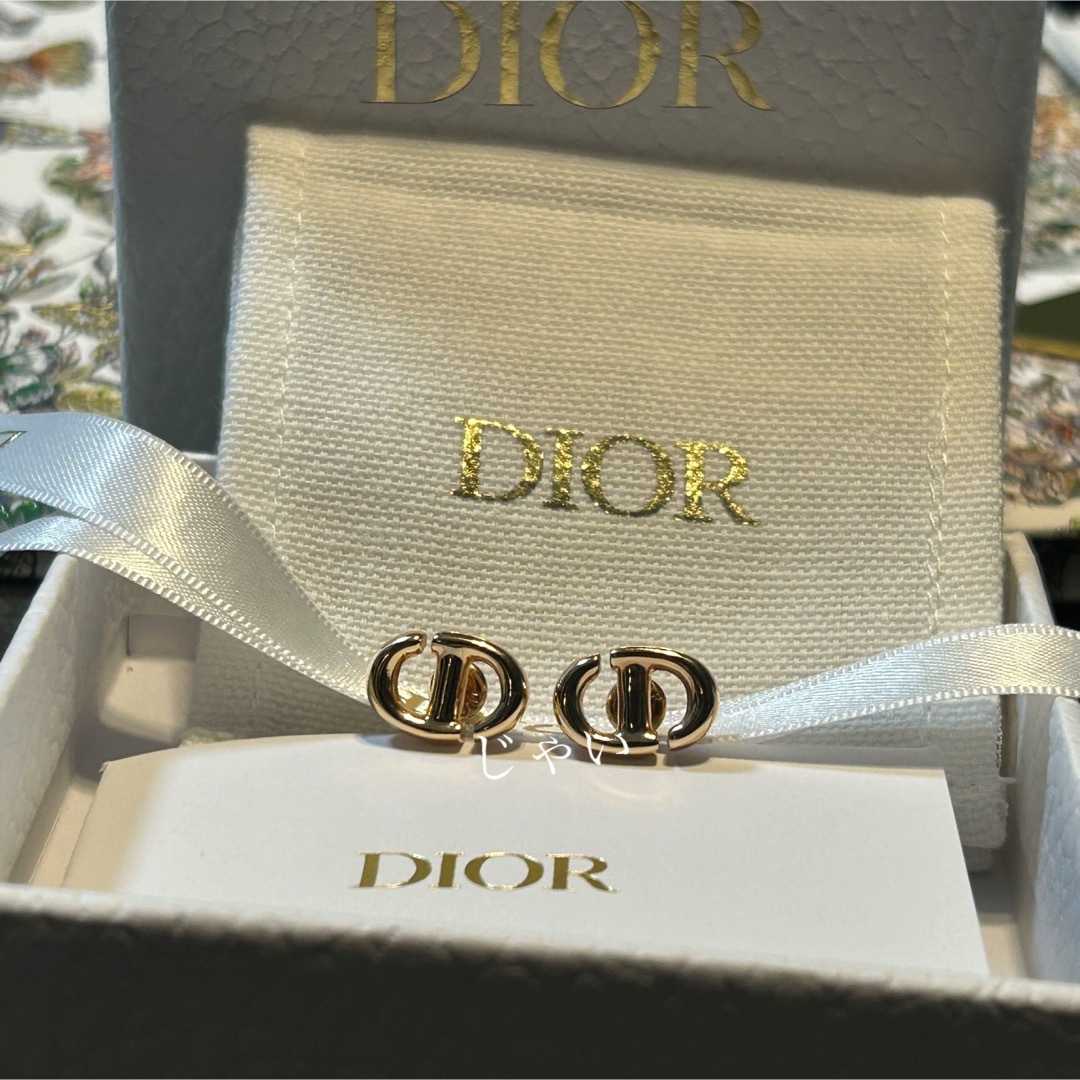 Christian Dior(クリスチャンディオール)のディオール CD Navy スタッドピアス レディースのアクセサリー(ピアス)の商品写真