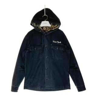 ショット(schott)の★Schott ショット 3135065 コットン マウンテンパーカー レオパード ブラック sizeL(その他)