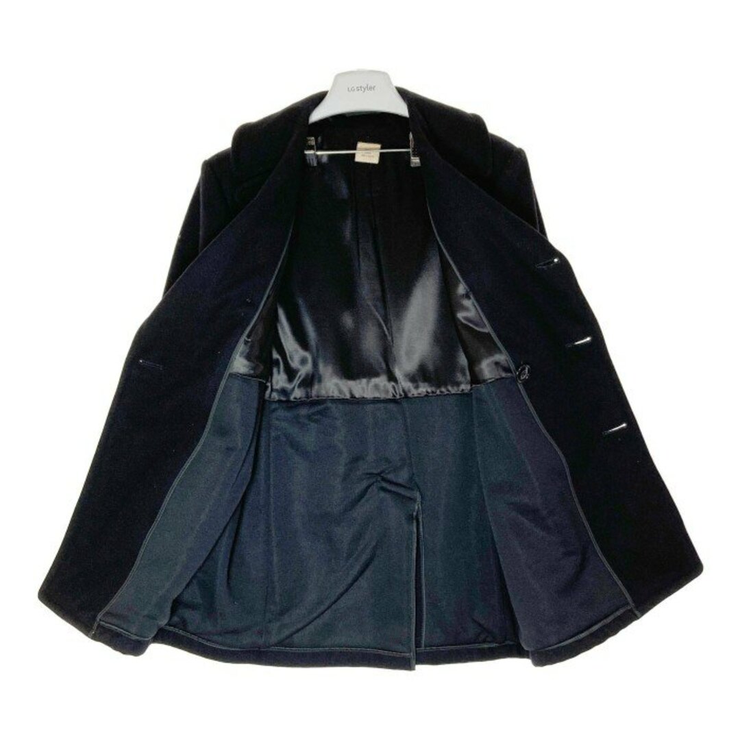 ★U.S.NAVY ユーエスネイビー 米海軍 DSCP PEA COAT ウール ピーコート ブラック size36 メンズのジャケット/アウター(ピーコート)の商品写真
