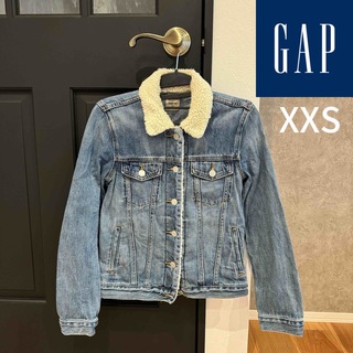 ギャップ(GAP)の【美品】Gap ギャップ　デニムボアジャケット XXS(Gジャン/デニムジャケット)