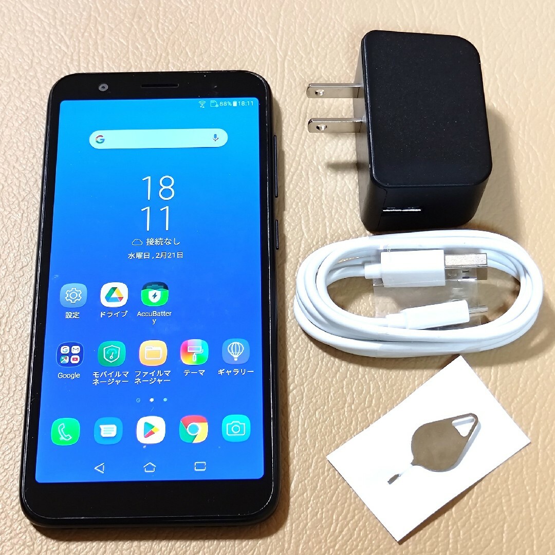 ASUS(エイスース)の◆ZA550KL◆⑯ASUS Zenfone Live L1 ZA550KL スマホ/家電/カメラのスマートフォン/携帯電話(スマートフォン本体)の商品写真