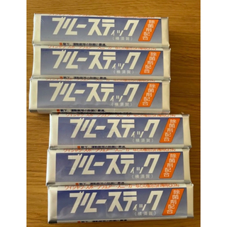 【新品】ブルースティック  石鹸　6本(洗剤/柔軟剤)