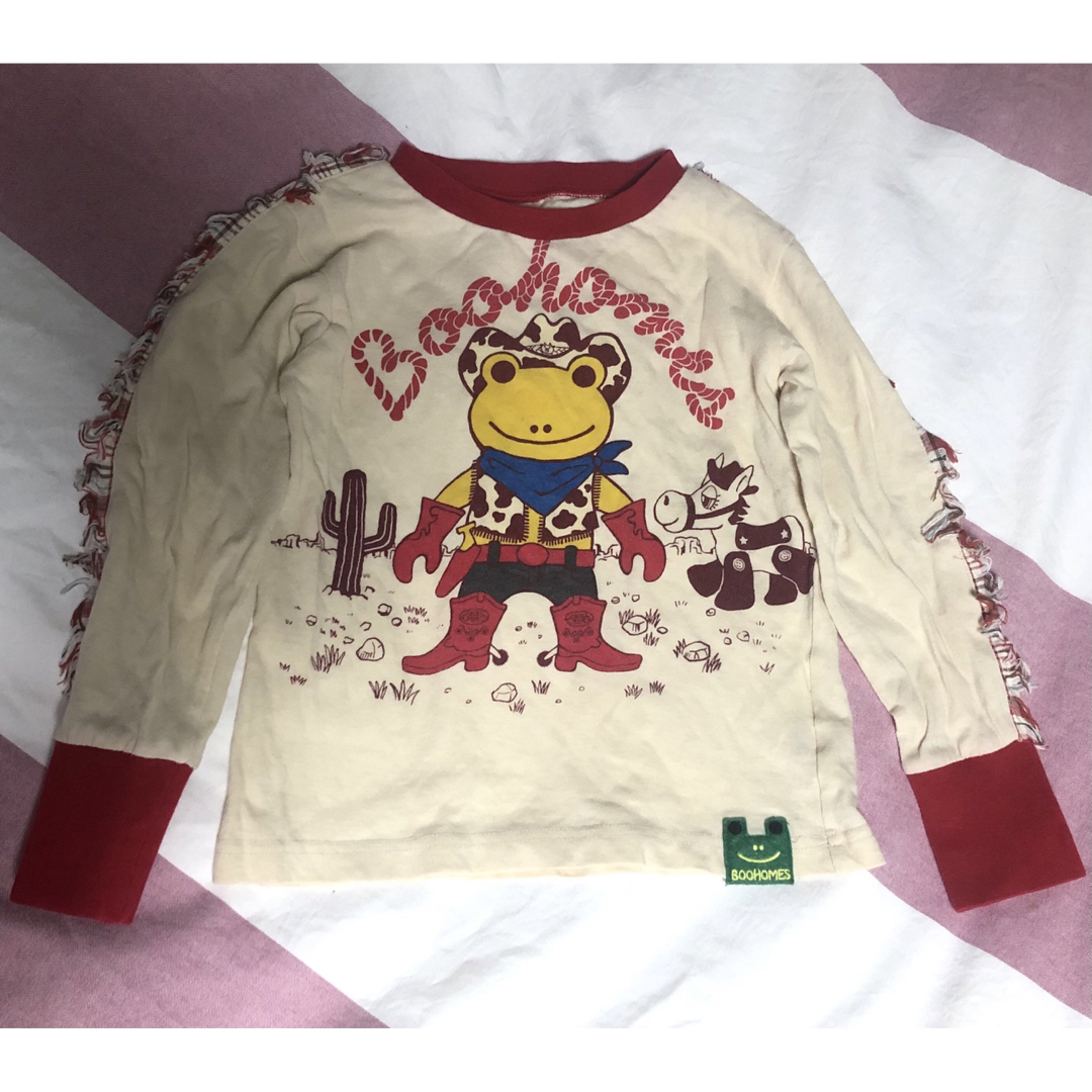 BOOFOOWOO(ブーフーウー)のBoohomes ブーフーウー 長袖カットソー 120 キッズ/ベビー/マタニティのキッズ服男の子用(90cm~)(Tシャツ/カットソー)の商品写真