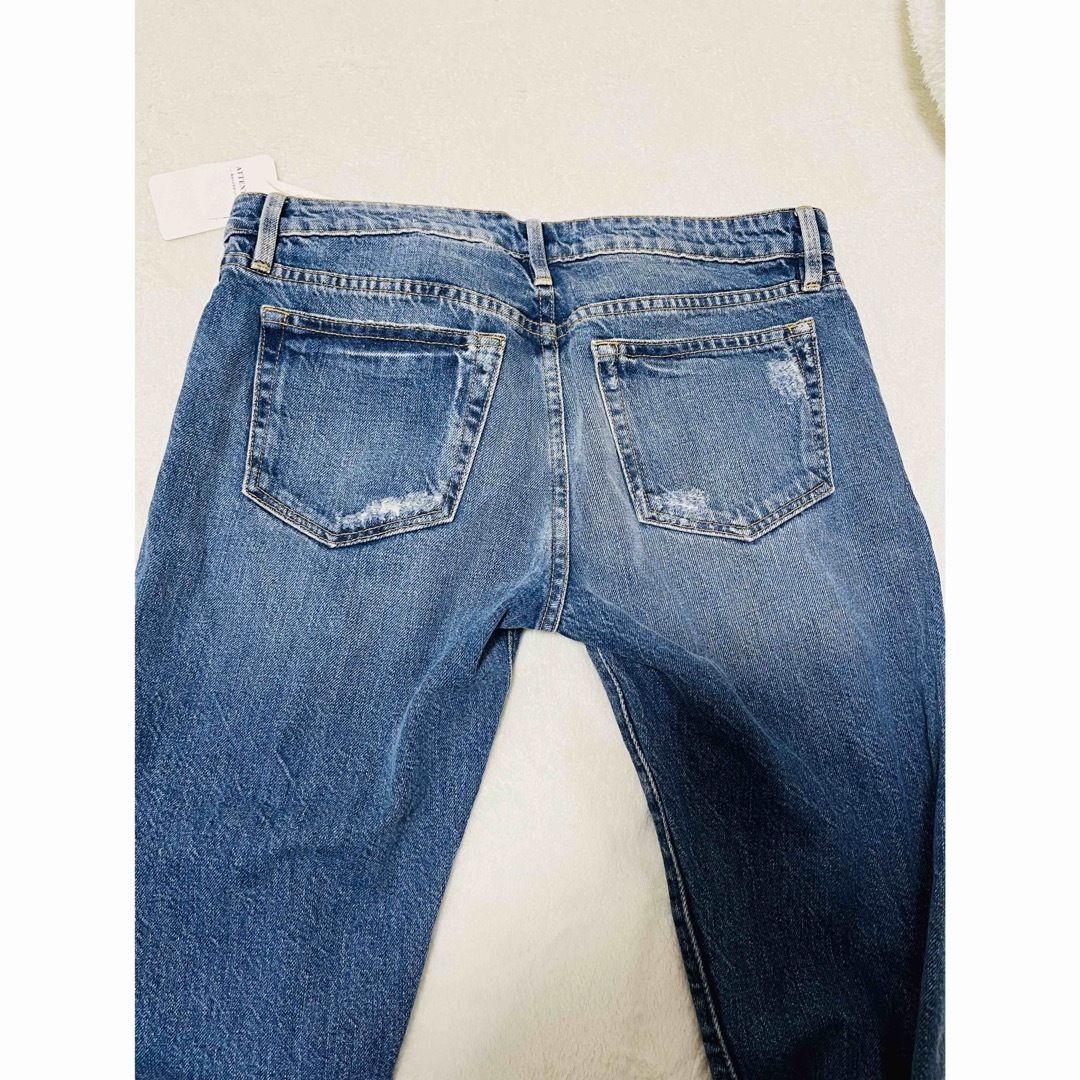 FRAME DENIM - FRAME DENIM ボーイフレンドデニム ダメージの FRAME DENIM - FRAME DENIM ボーイフレンドデニム ダメージの