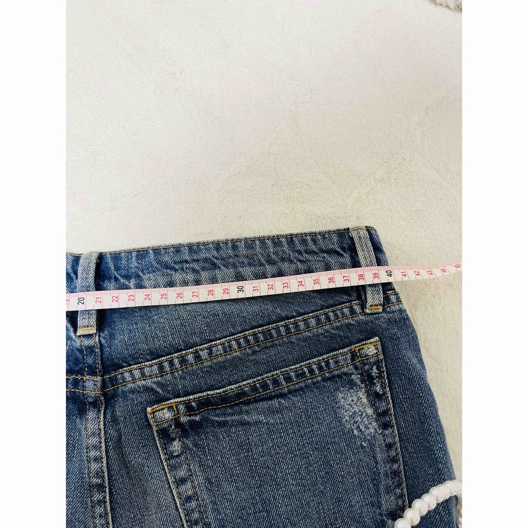 FRAME DENIM(フレームデニム)のFRAME DENIM  ボーイフレンドデニム ダメージ レディースのパンツ(デニム/ジーンズ)の商品写真