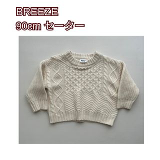 ブリーズ(BREEZE)の【90cm】BREEZE ブリーズ ウォッシャブルニット セーター(ニット)