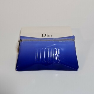 クリスチャンディオール(Christian Dior)の新品！ディオール　Dior　ノベルティ ブルー グラデーション ポーチ(ポーチ)