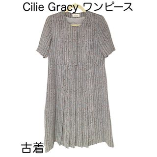 Cilie Gracy ワンピース　レディース  古着(ひざ丈ワンピース)